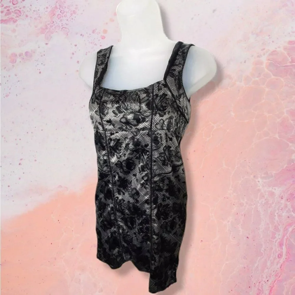 Free People Intimately Free People Satin Slip Mini Dress sz XS